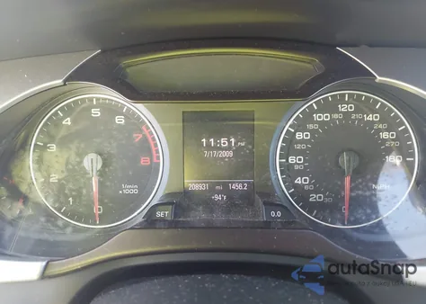 2010 Audi A4 2.0T Premium из США, поврежденный, VIN WAUKFAFL0AN014125